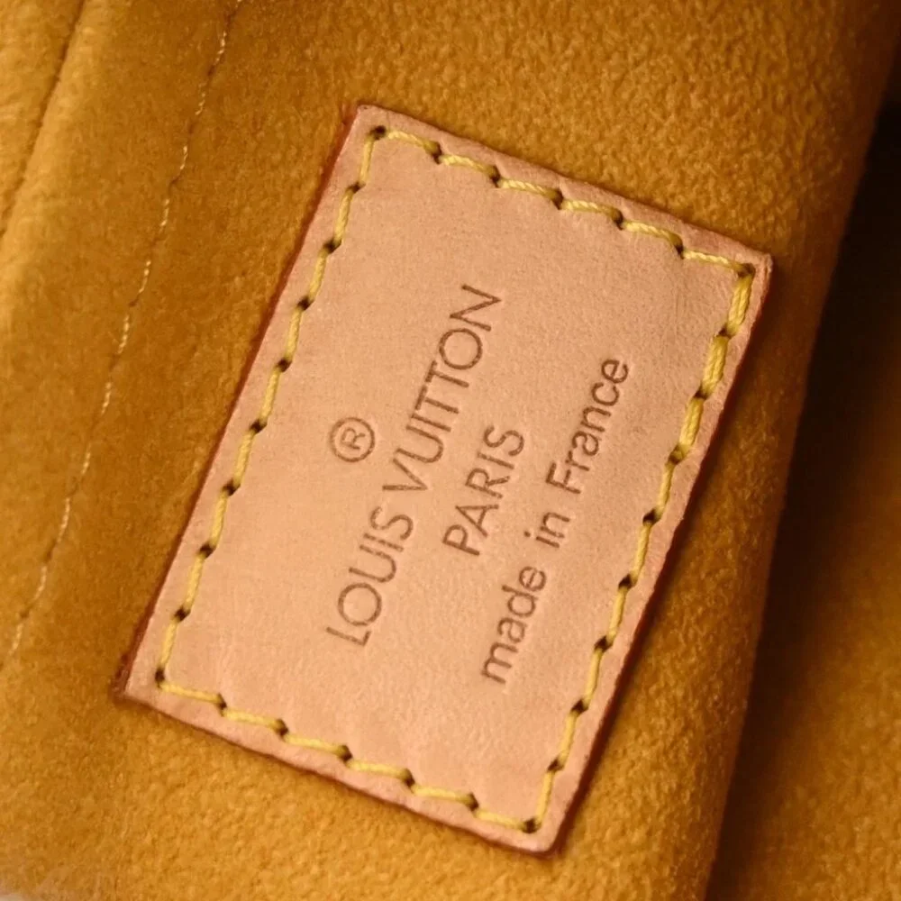 Louis Vuitton Blue Monogram Denim Baggy GM Hobo Shoulder Bag M95048 FL095 136291 - Picture 9 of 10